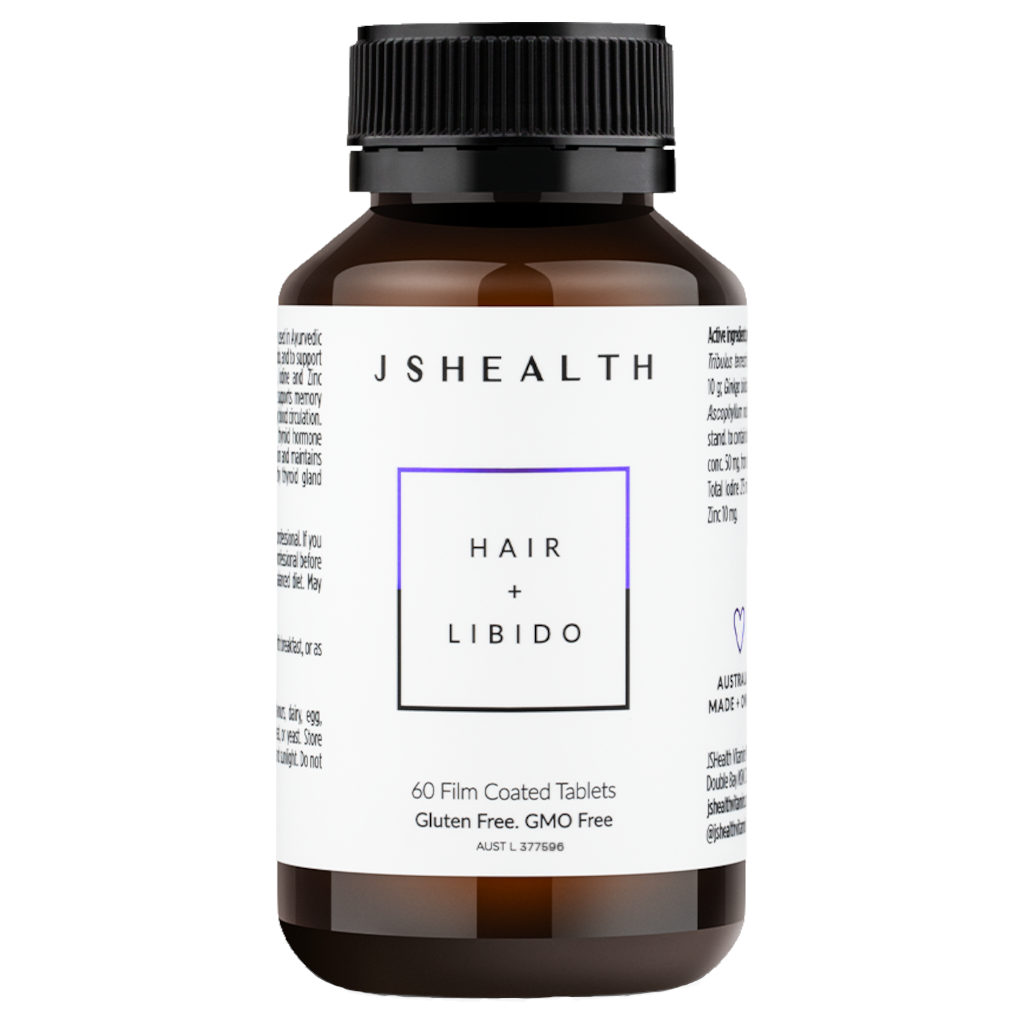 JSHEALTH Hair + Libido - 60 Tablets