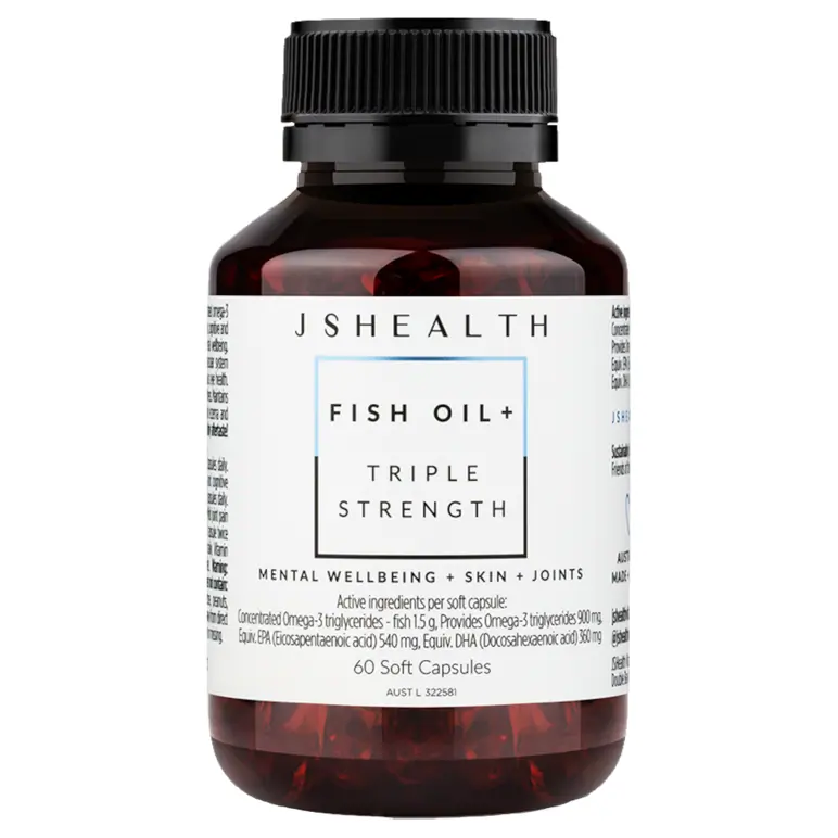 JSHealth Fish Oil + 60 Tablets