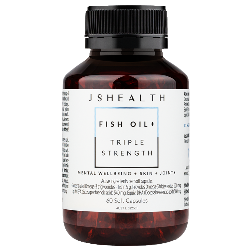 JSHealth Fish Oil + 60 Tablets