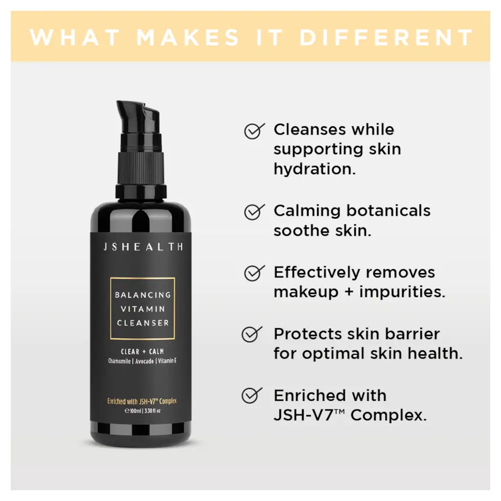 JSHEALTH Balancing Vitamin Cleanser 100ml 