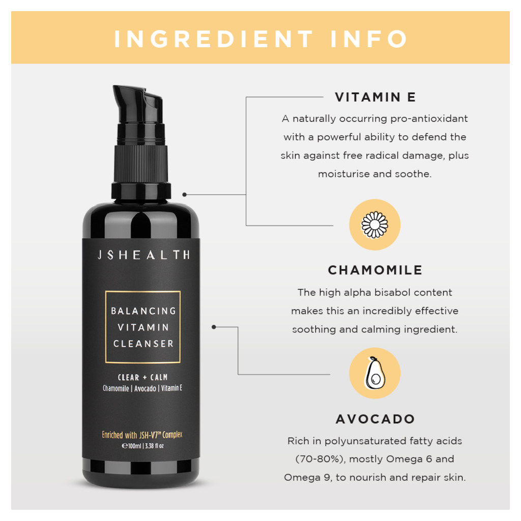 JSHEALTH Balancing Vitamin Cleanser 100ml