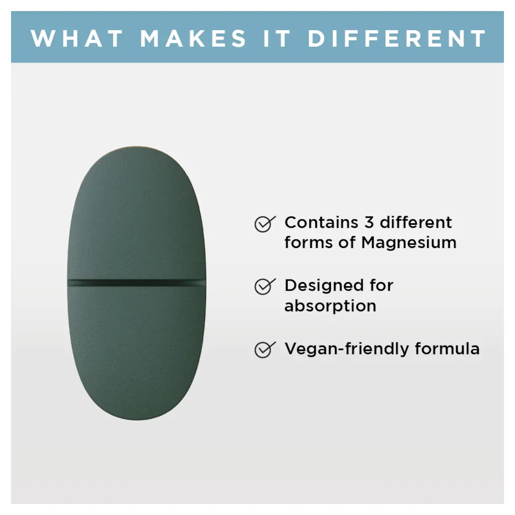 JSHEALTH Advanced Magnesium + 60 Tablets
