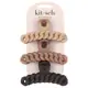Kitsch Eco-friendly Chain Claw Clip 3pc Set - Neutrals