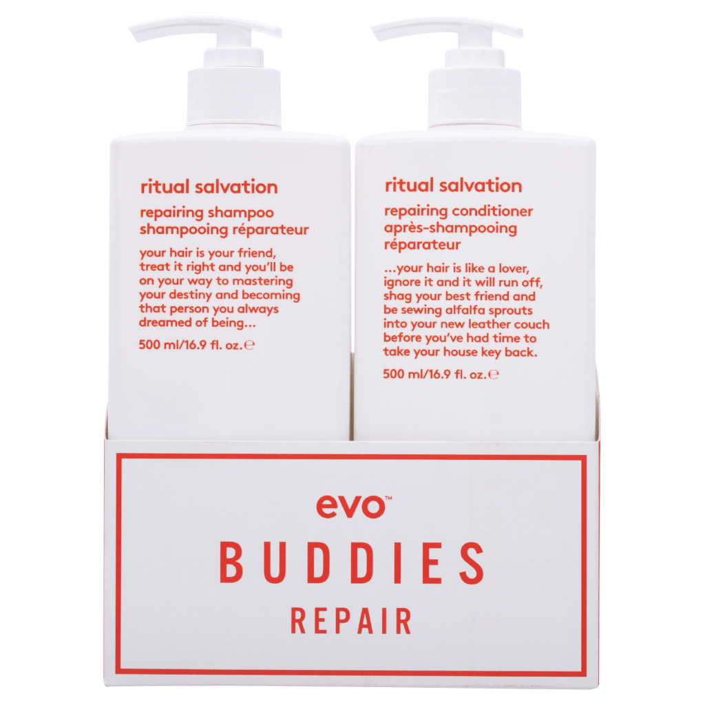 evo Love Is In The Hair Buddies Duo 500ml Hair Care Set