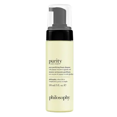 Philosophy purity pore foaming cleanser
