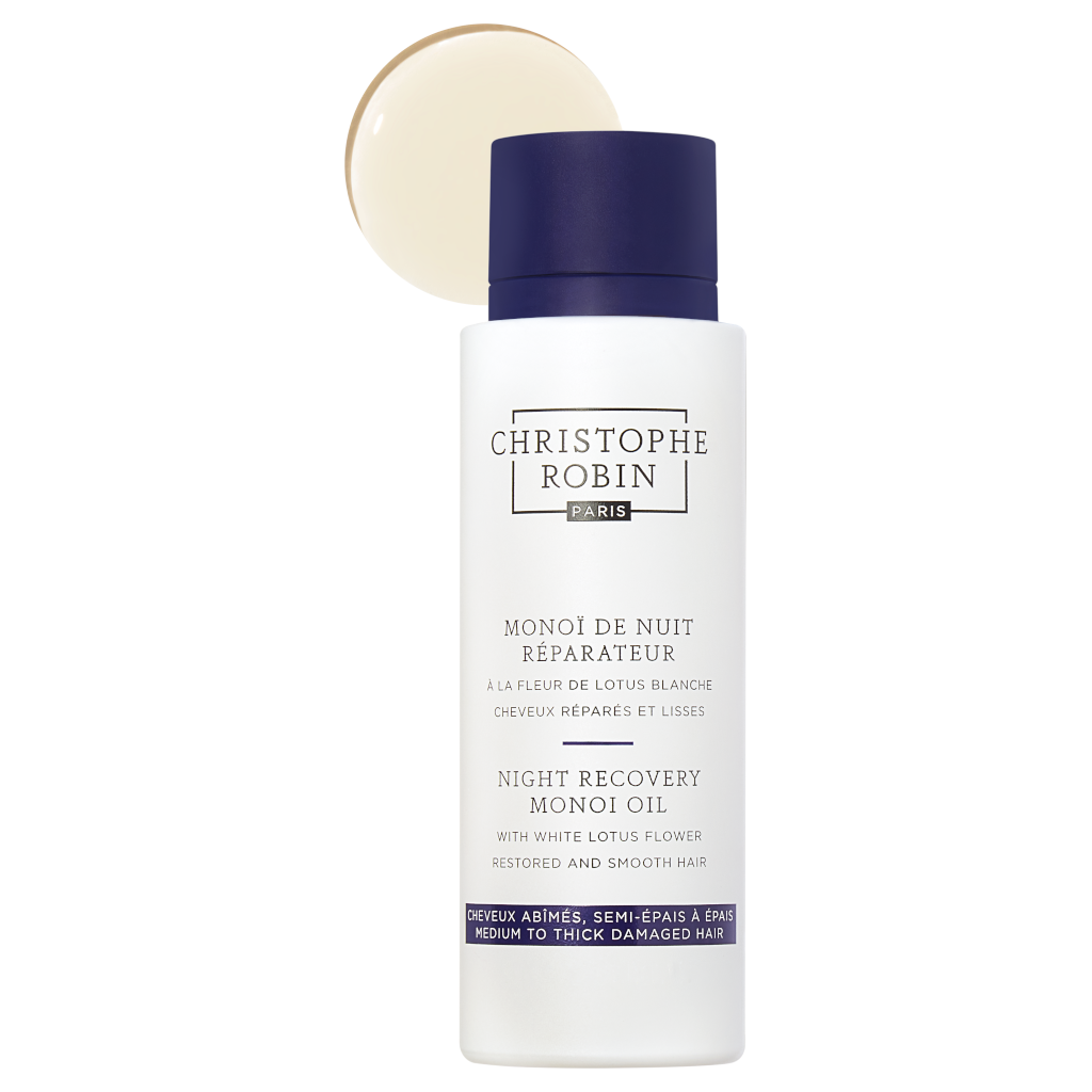 Christophe Robin Night Recovery Monoi Oil with White Lotus Flower 92gm