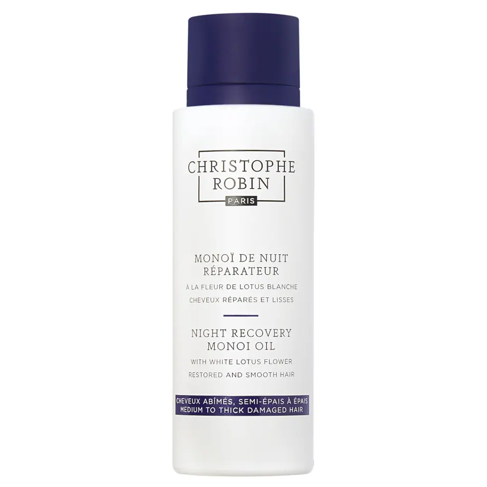 Christophe Robin Night Recovery Monoi Oil with White Lotus Flower 92gm
