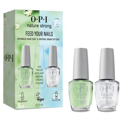 OPI Nature Strong Base & Top Coat Duo Pack