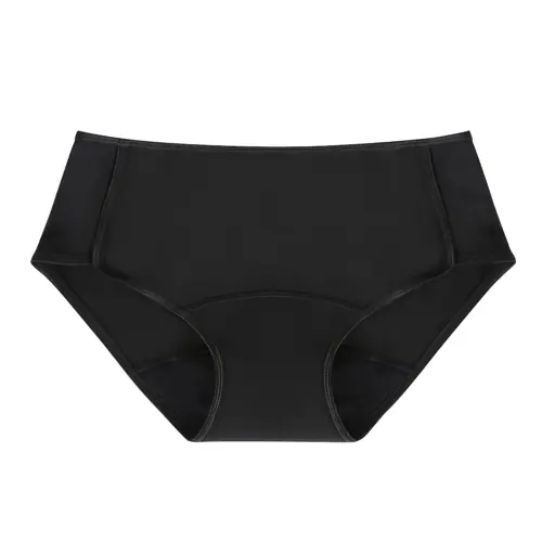 Love Luna Period Underwear Midi Brief - Black