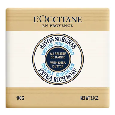 L'Occitane Extra-Gentle Milk Soap with Shea  - 100g