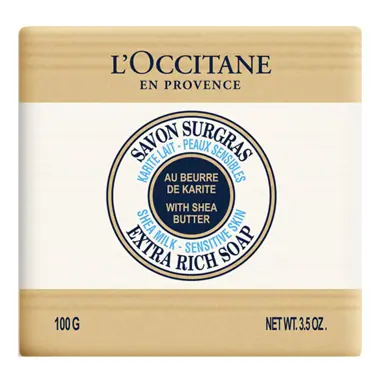 L'Occitane Extra-Gentle Milk Soap with Shea  - 100g