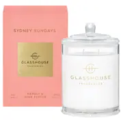 Glasshouse Fragrances SYDNEY SUNDAYS 380g Soy Candle by Glasshouse Fragrances