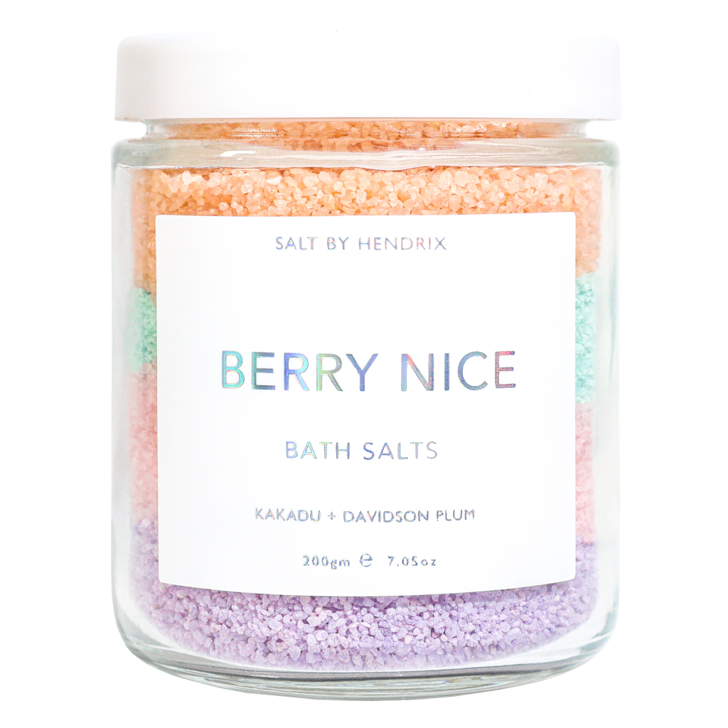 SALT BY HENDRIX Berry Nice Bath Salts AU Adore Beauty