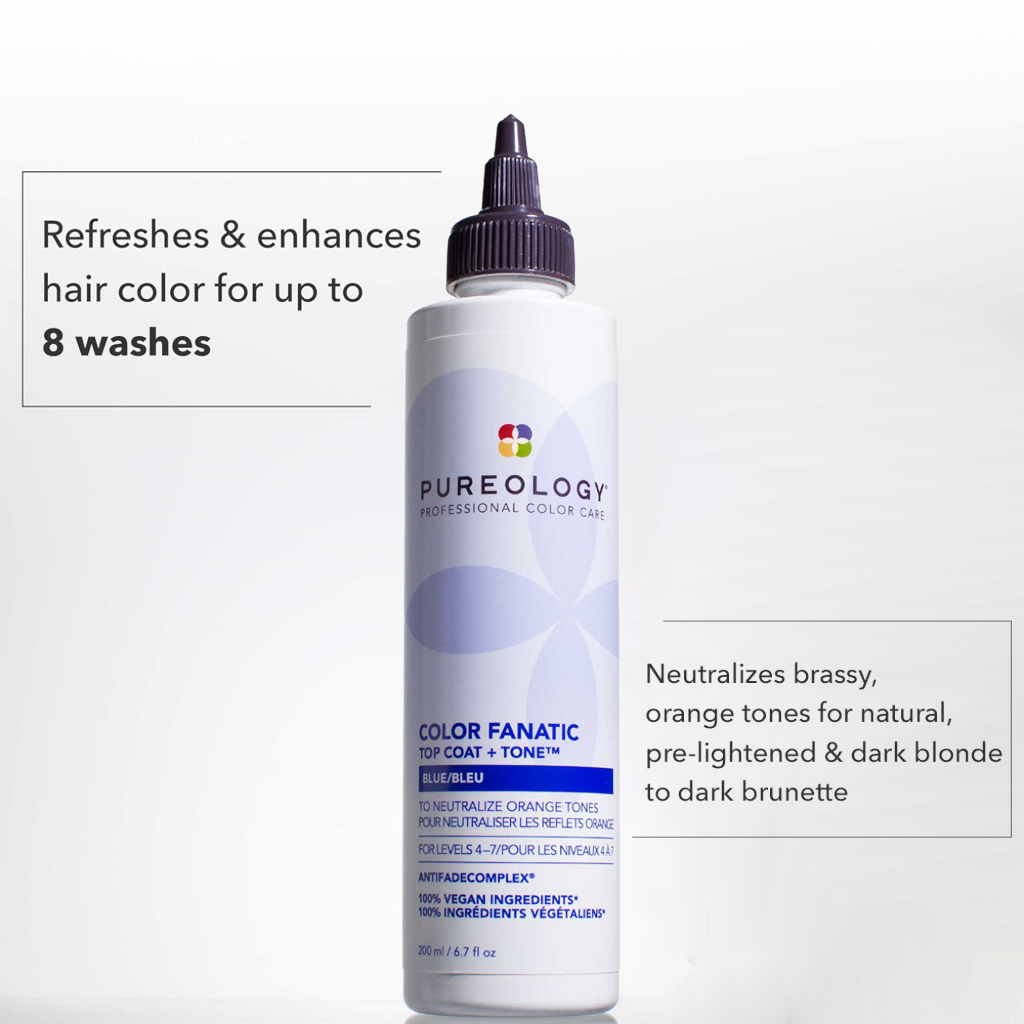 Pureology Top Coat and Glaze Blue 200ml