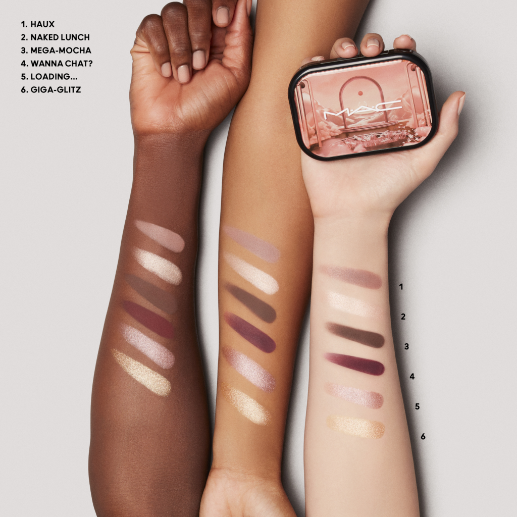 M.A.C Cosmetics Connect In Colour - Eyes X6 Embedded In Burgundy