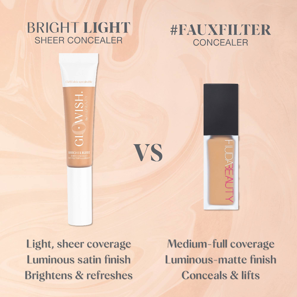 Huda Beauty GloWish Bright Light Sheer Concealer