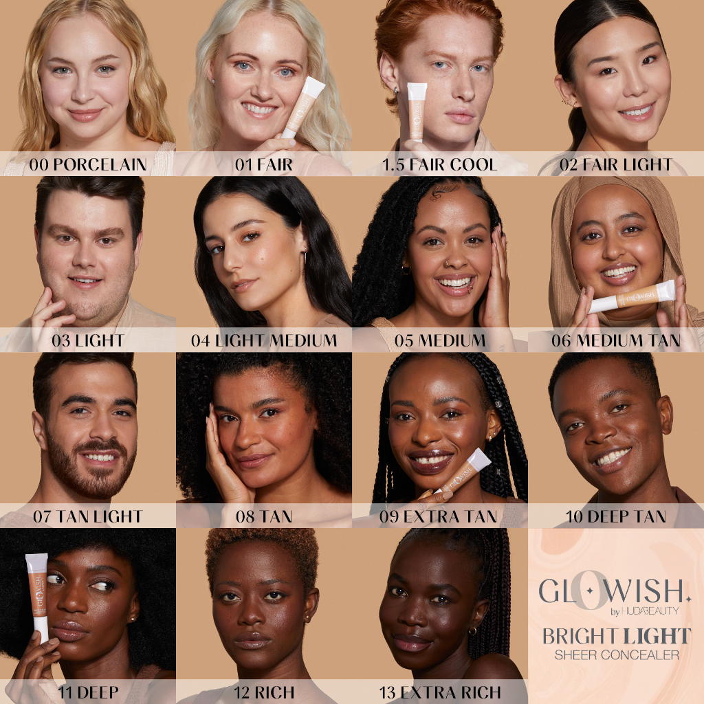 Huda Beauty GloWish Bright Light Sheer Concealer