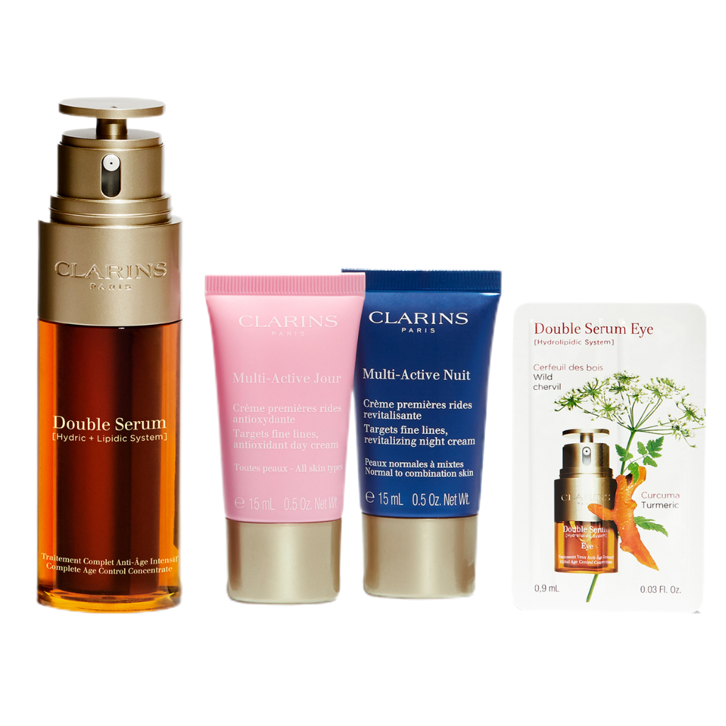 Clarins Double Serum 50ml & Multi-Active Set AU | Adore Beauty