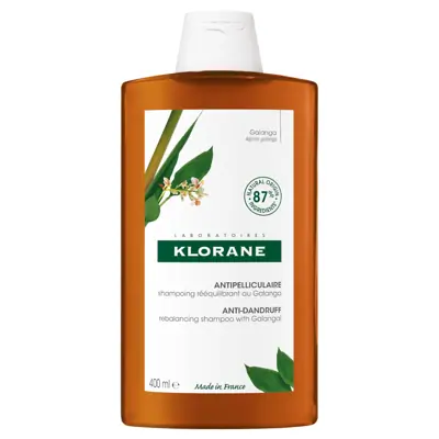 Klorane Anti-dandruff Rebalancing Shampoo with Galangal & AHA 400ML