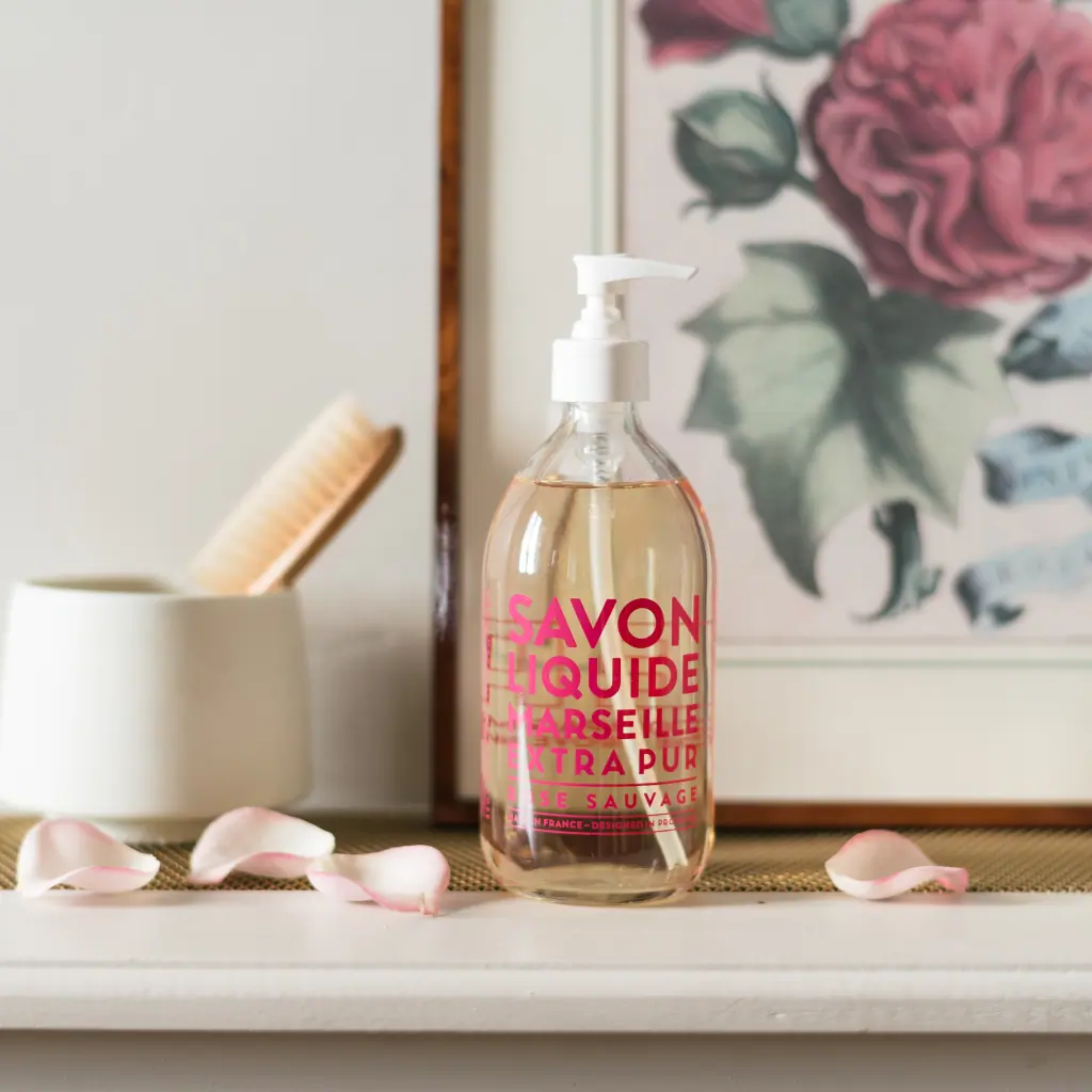 Compagnie de Provence Wild Rose Liquid Marseille Soap 500ml