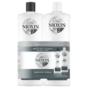 Nioxin System 2 - 1 Litre Duo Pack by Nioxin