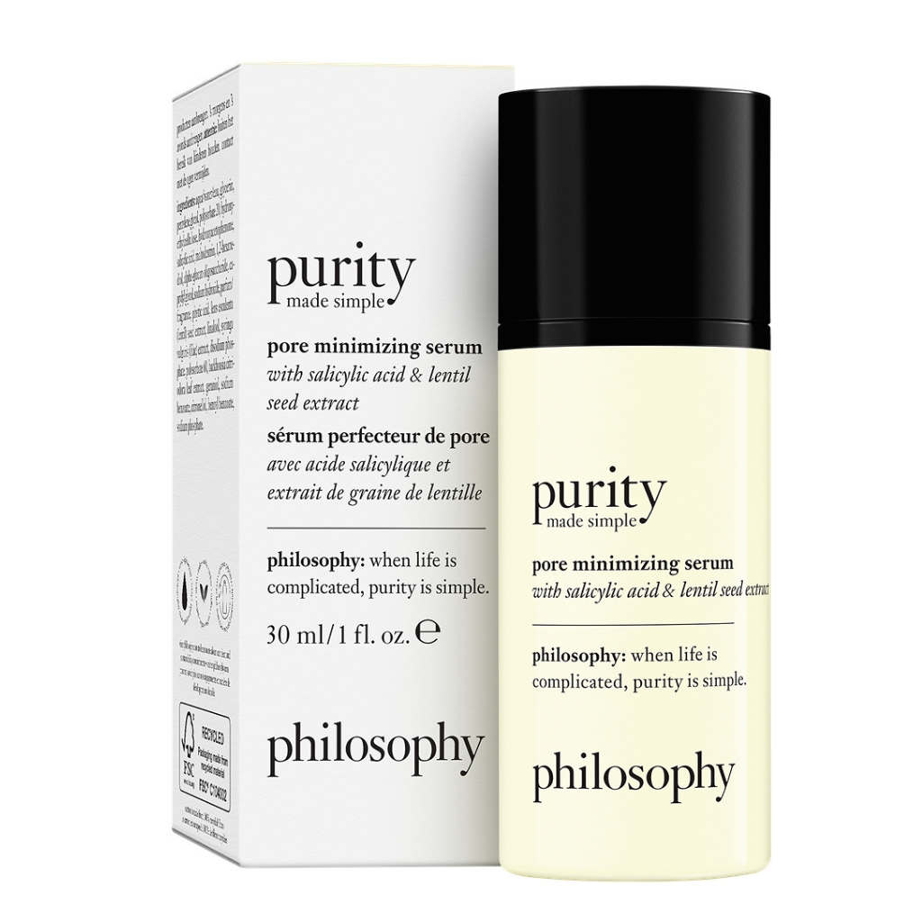 philosophy purity pore minimizing serum 30ml