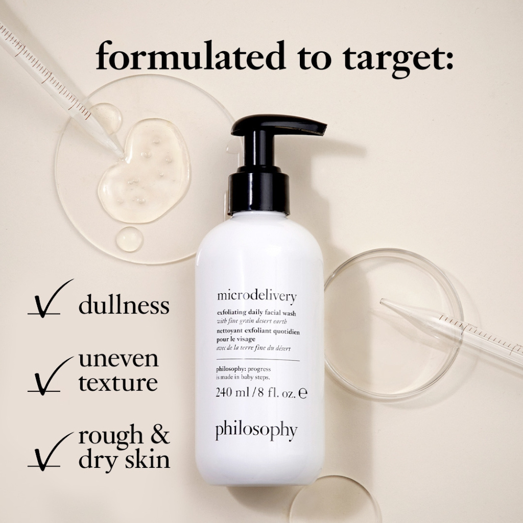 philosophy the microdelivery daily exfoliating wash 240ml