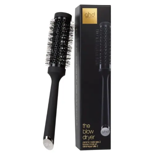 GHD Ceramic Radial Brush (Size 2) - The Blow Dryer Round Hair Brush