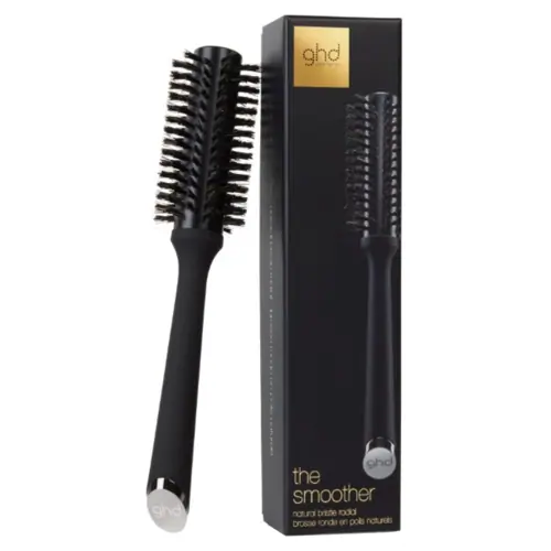 GHD Natural Bristle Brush (Size 2) - The Smoother Round Hair Brush