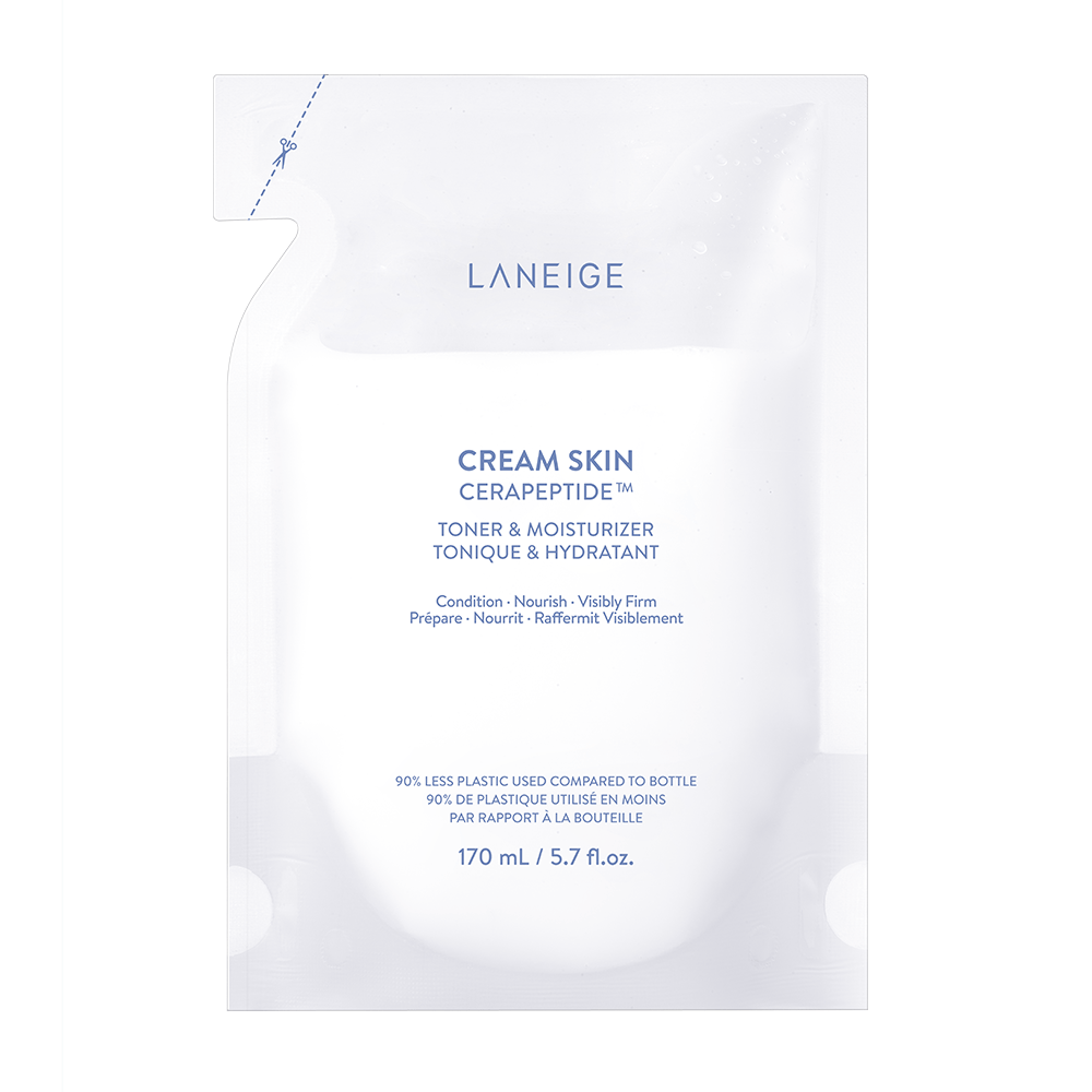 Laneige Cream Skin Cerapeptide Toner & Moisturiser Refill 170ml AU