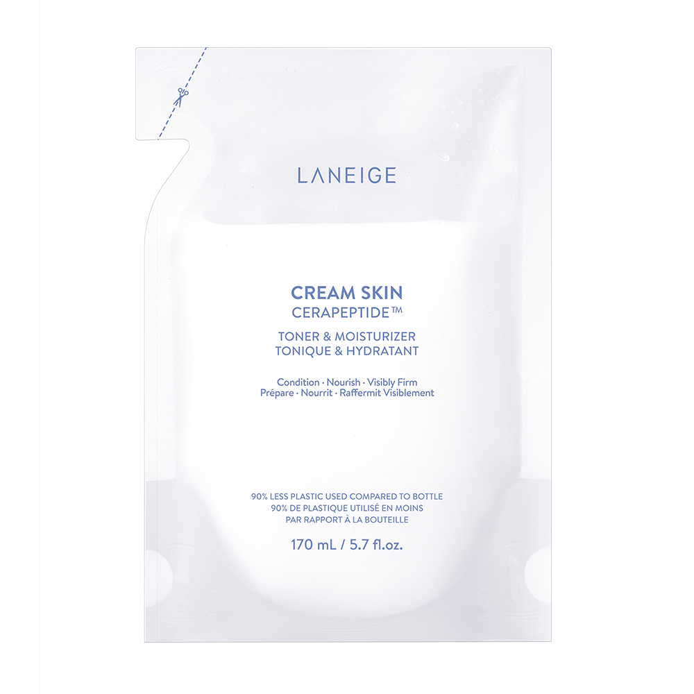 Laneige Cream Skin Cerapeptide Toner & Moisturiser Refill 170ml AU Adore Beauty