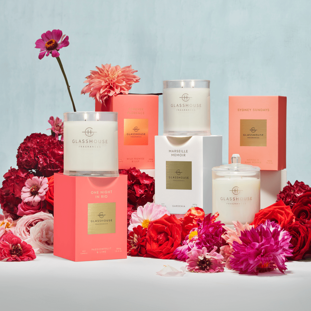 Glasshouse FOREVER FLORENCE Candle Scented Elegance