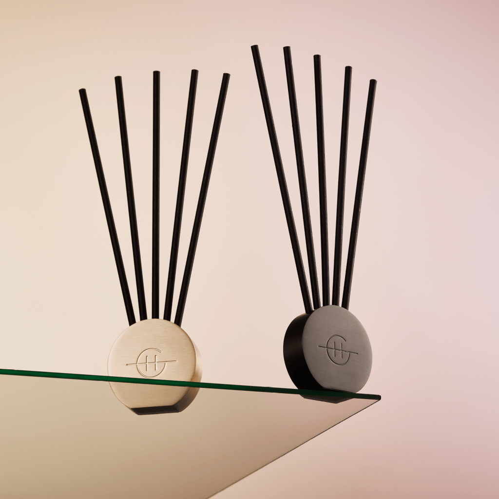 Glasshouse Scent Scene Metal Vessel Gold Glasshouse Accessories