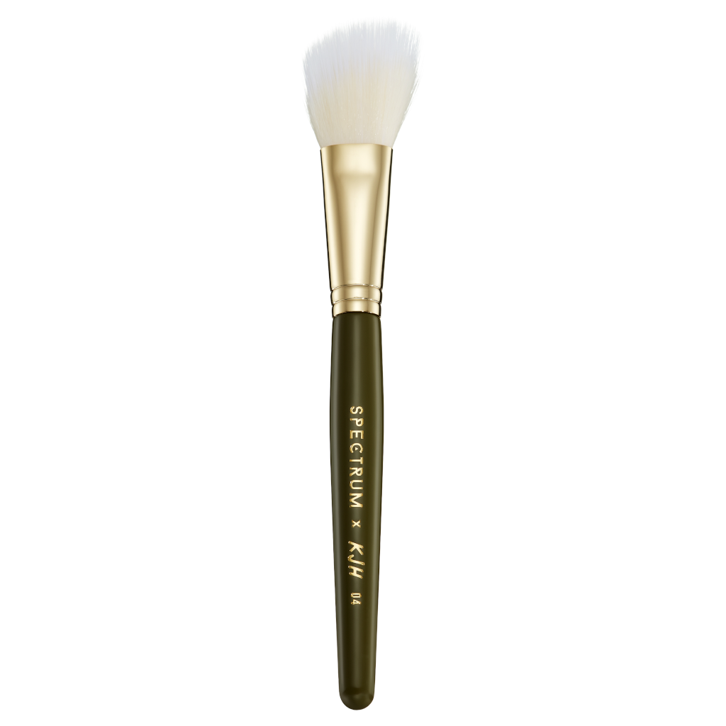 Spectrum KJH Number 4 Pro Duo Fibre Angled Foundation Brush