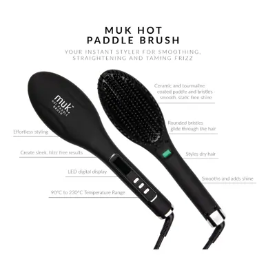 muk Hot Paddle Brush Professional Series