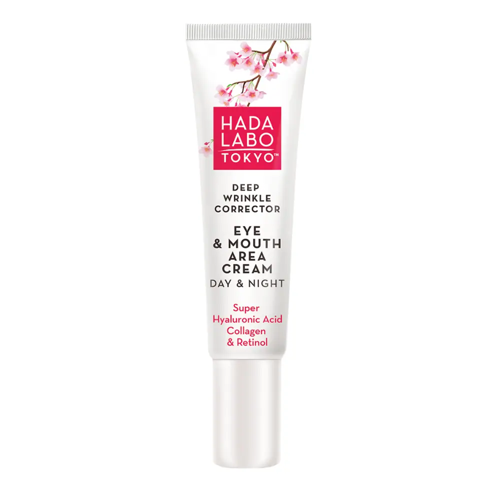 Hada Labo Deep Wrinkle Corrector Eye and Mouth Cream 15mL