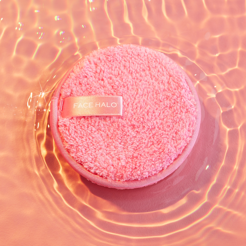 Face Halo Glow Kit Reusable cleansing pads