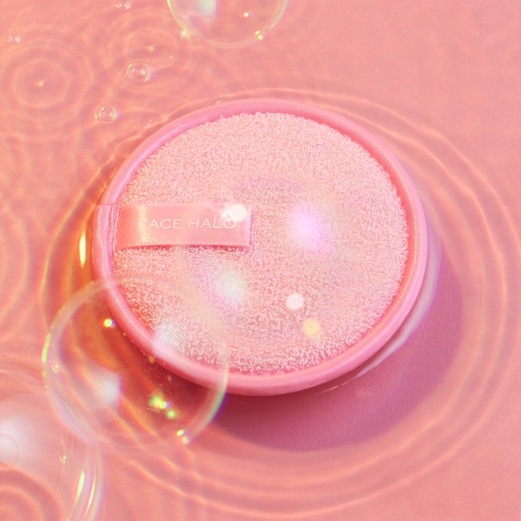 Face Halo Glow Kit Reusable cleansing pads