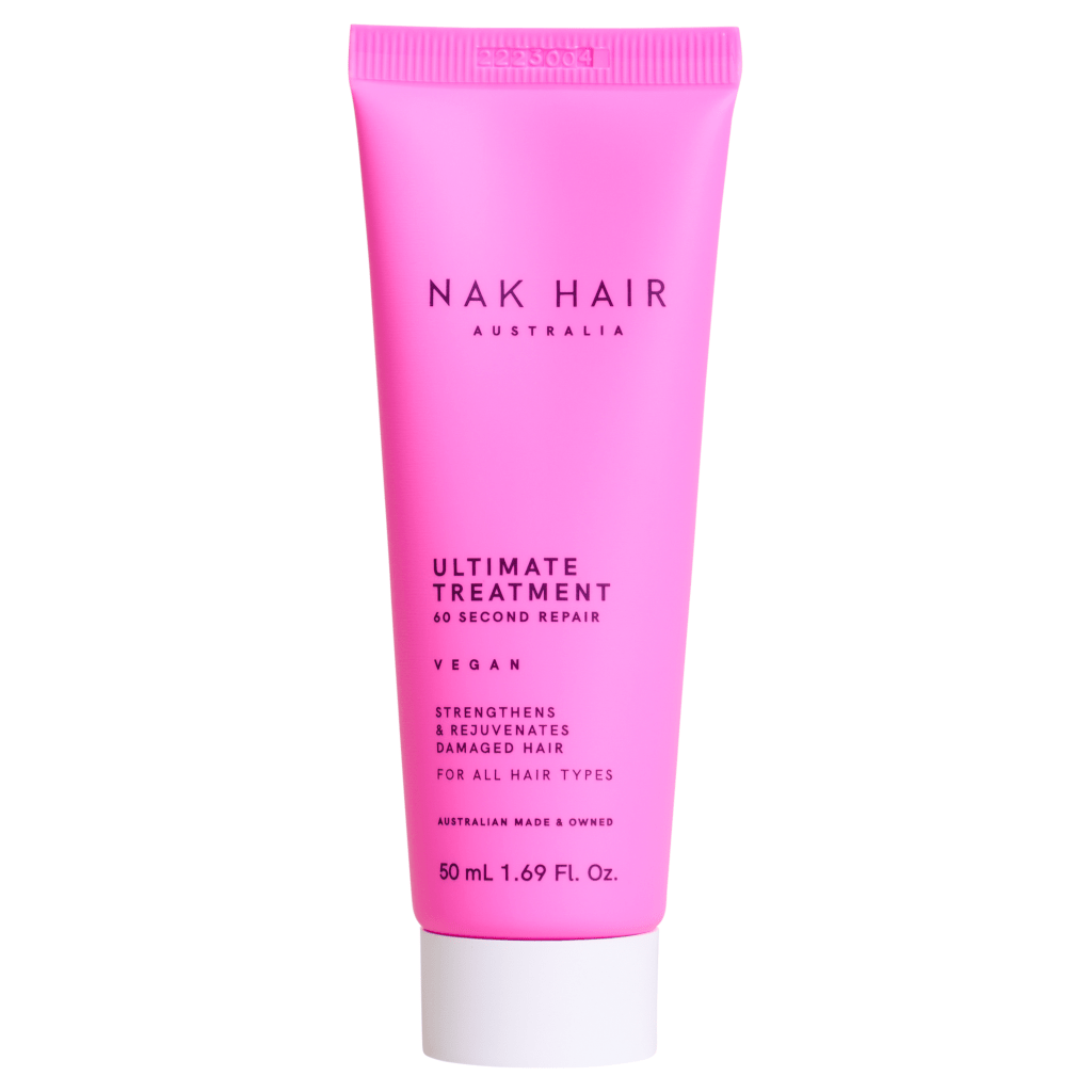 NAK Hair Ultimate Treatment 60 Second Repair 50ml Adore Beauty