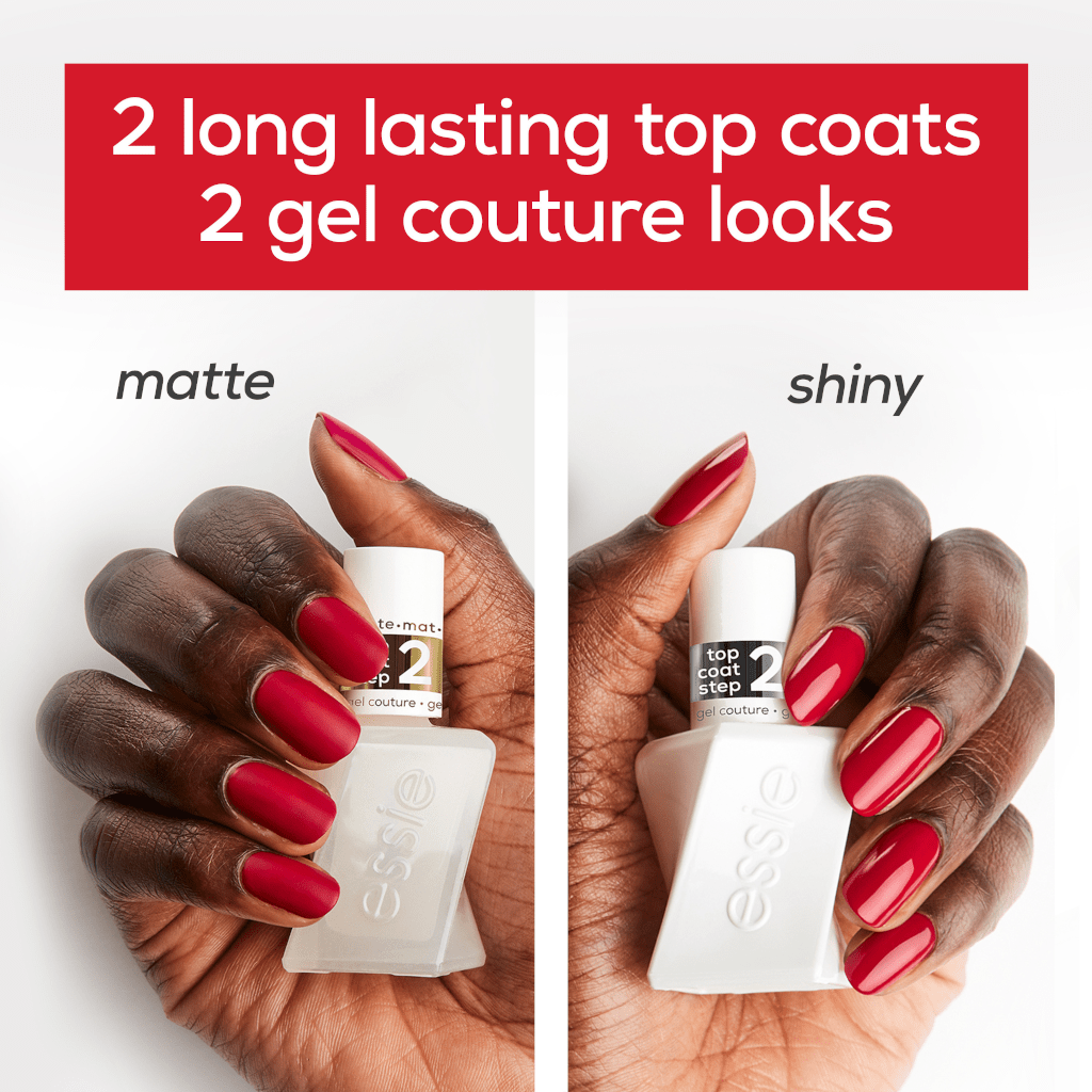 Essie Gel Couture Matte Top Coat Matte top coat for nails