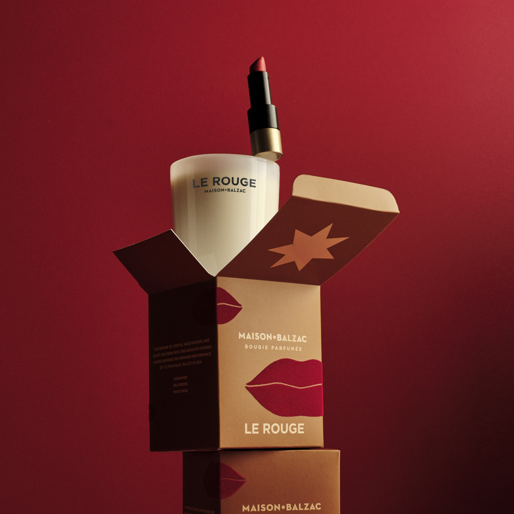 Maison Balzac Le Rouge Large Candle Adore Beauty