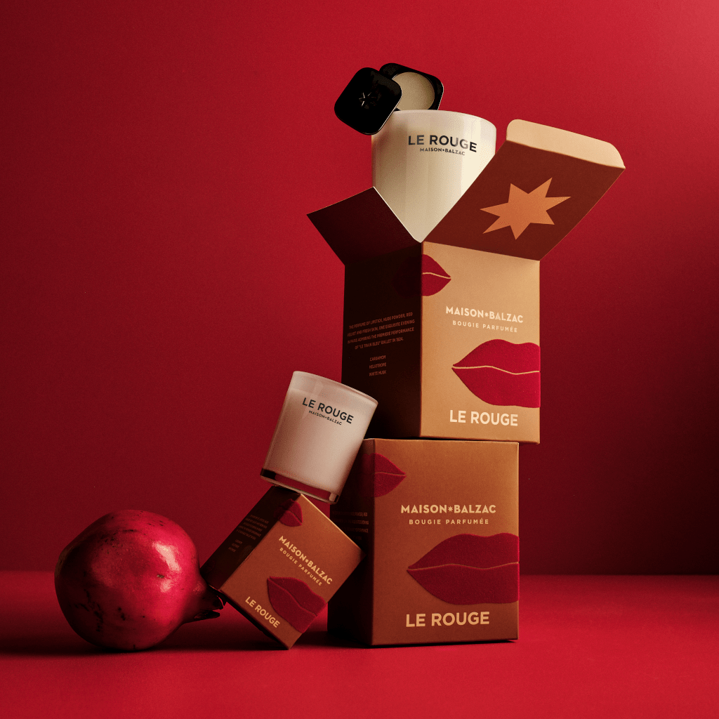 Maison Balzac Le Rouge Large Candle Adore Beauty