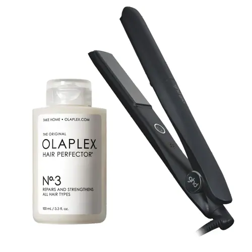 ghd Gold Hair Straightener + Olaplex N.3 Bundle