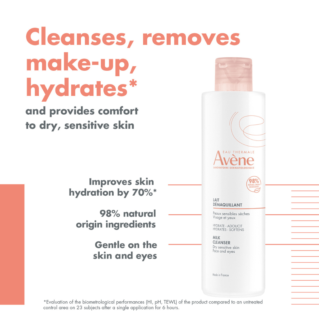 Avène Milk Cleanser 200ml