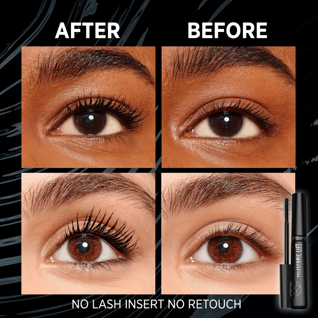 L'Oréal Paris Telescopic Lift Lengthening Mascara Extra Black AU