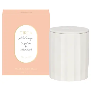 CIRCA Alchemy GRAPEFRUIT & CEDARWOOD Candle 350g