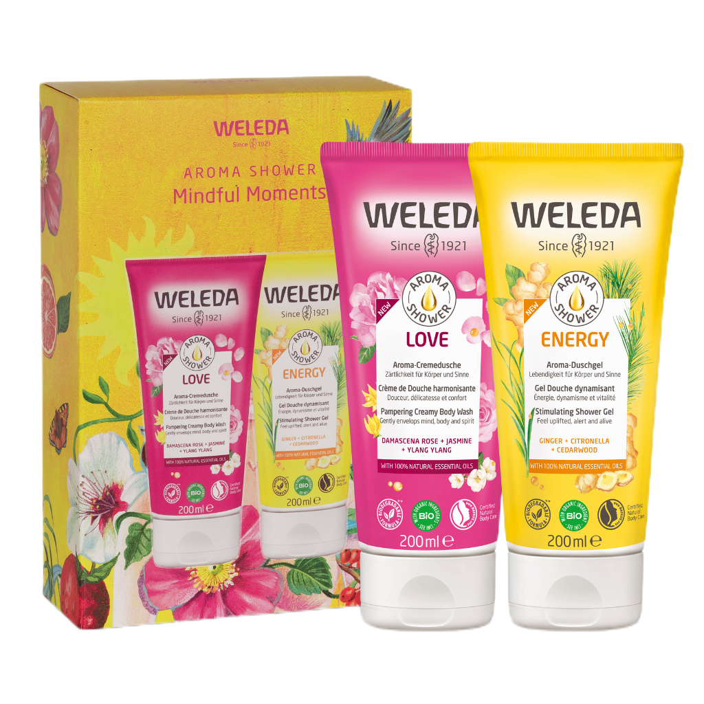 Weleda Aroma Shower Mindful Moments Pack AU Adore Beauty
