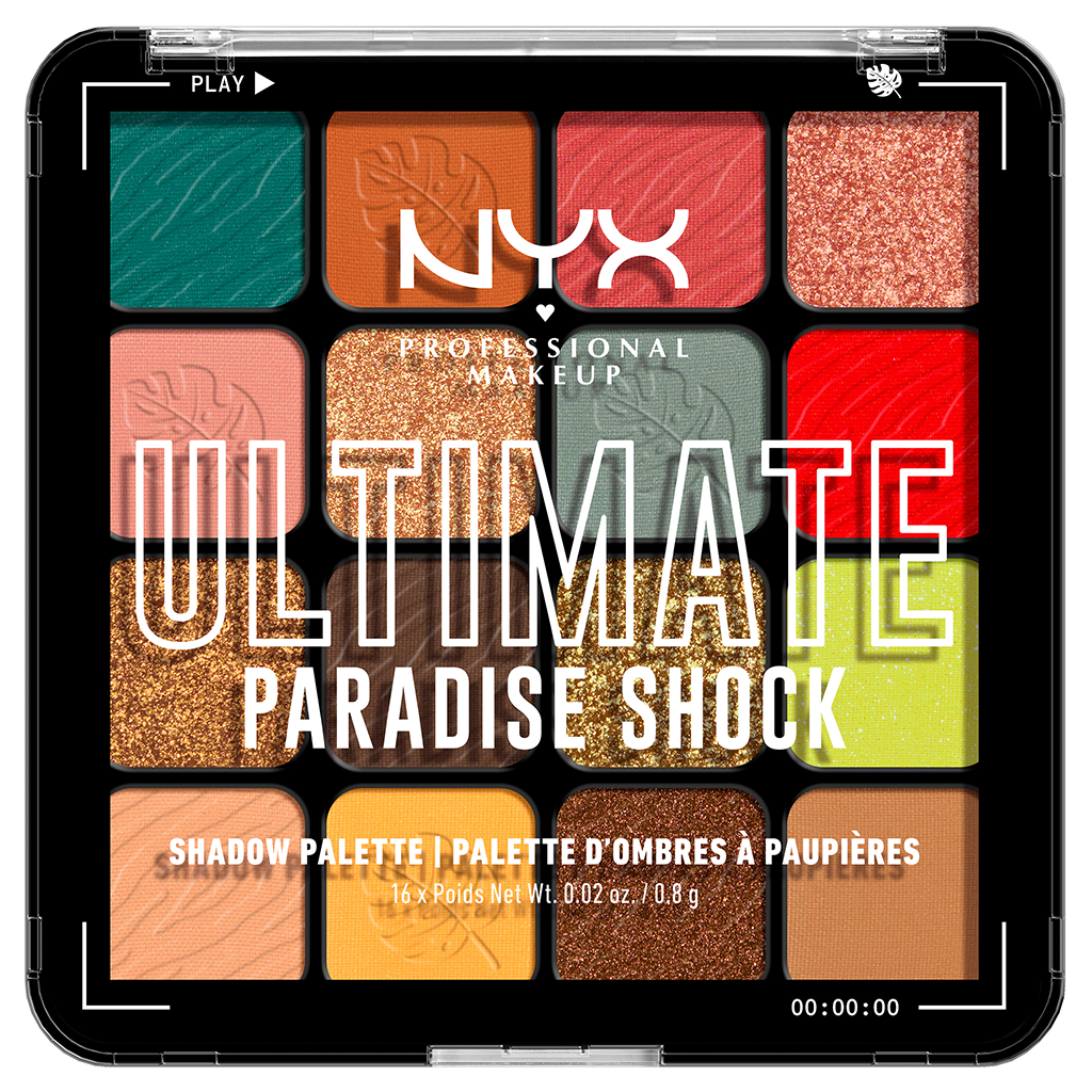 NYX Professional Makeup Ultimate Shadow Palette - Paradise Shock