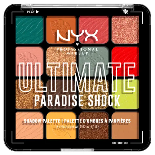 NYX Professional Makeup Ultimate Shadow Palette - Paradise Shock