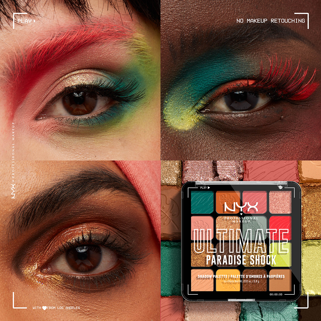 NYX Professional Makeup Ultimate Shadow Palette - Paradise Shock